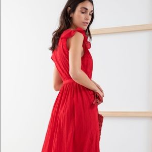 & other stories Midi Wrap Dress